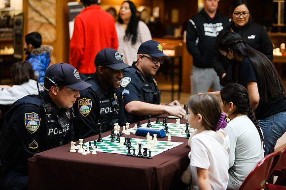 Flagstaff PD Hosts Chess Tournament with Flagstaff Youth