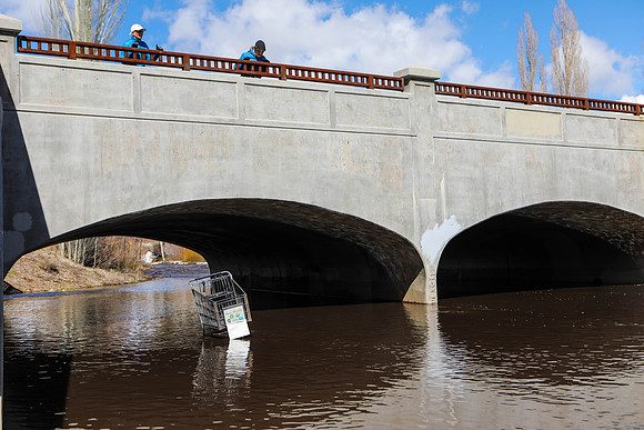 Historic Snowmelt Floods Flagstaff