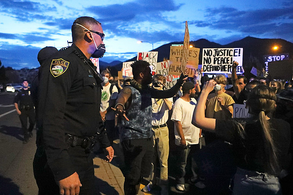BLM Protest on Fourth Street, Flagstaff