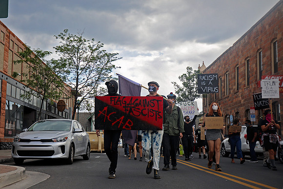 Defund Police March Through Downtown Flagstaff