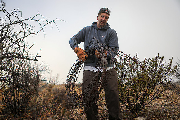 Volunteers Remove Old Barbed Wire, Sedona